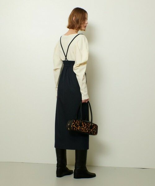 allureville / アルアバイル ミニ・ひざ丈スカート | メランジピンヘッドサススカート | 詳細13