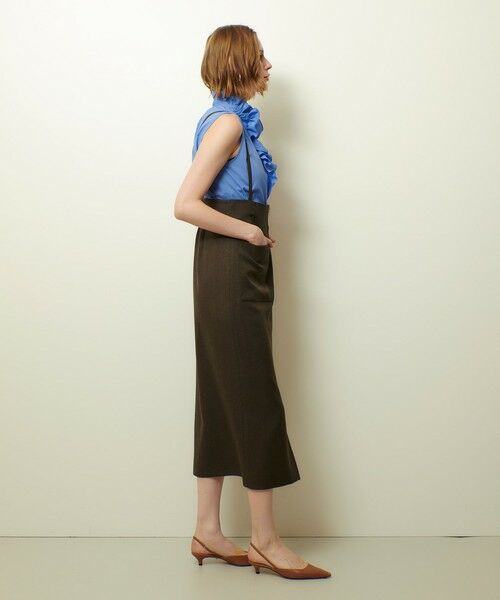 allureville / アルアバイル ミニ・ひざ丈スカート | メランジピンヘッドサススカート | 詳細23