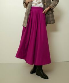 allureville / アルアバイル ミニ・ひざ丈スカート | タイプライターイレギュラーヘムスカート