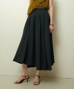 allureville / アルアバイル ミニ・ひざ丈スカート | タイプライターイレギュラーヘムスカート