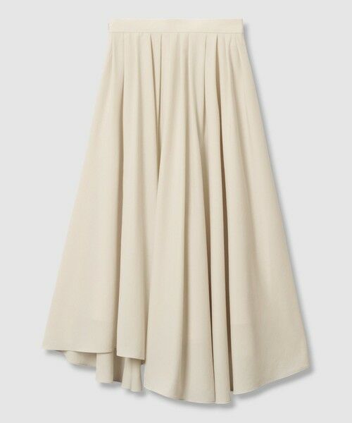 allureville / アルアバイル ミニ・ひざ丈スカート | タイプライターイレギュラーヘムスカート | 詳細1