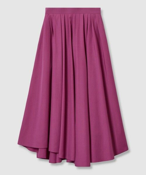 allureville / アルアバイル ミニ・ひざ丈スカート | タイプライターイレギュラーヘムスカート | 詳細6