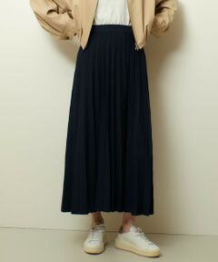 allureville / アルアバイル ミニ・ひざ丈スカート | ソウバリシアーコンビプリーツスカート