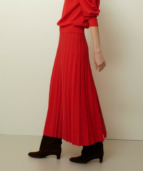 allureville / アルアバイル ミニ・ひざ丈スカート | ソウバリシアーコンビプリーツスカート | 詳細6