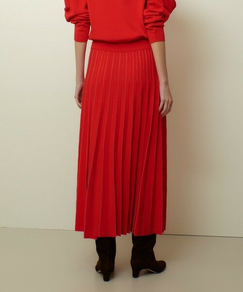 allureville / アルアバイル ミニ・ひざ丈スカート | ソウバリシアーコンビプリーツスカート | 詳細7