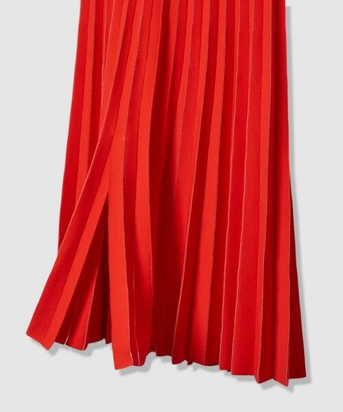 allureville / アルアバイル ミニ・ひざ丈スカート | ソウバリシアーコンビプリーツスカート | 詳細12