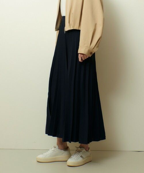 allureville / アルアバイル ミニ・ひざ丈スカート | ソウバリシアーコンビプリーツスカート | 詳細17