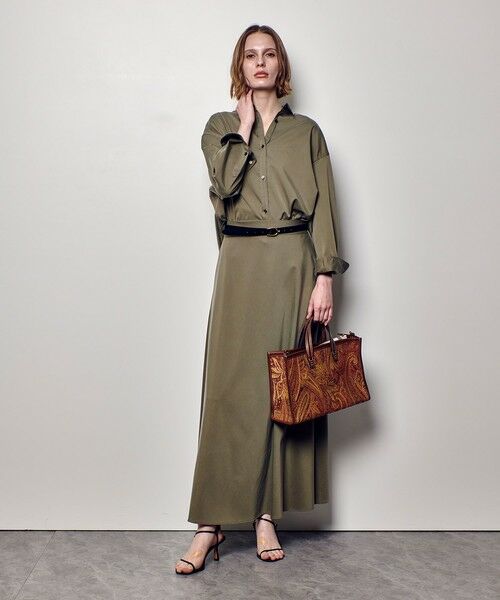 allureville / アルアバイル ミニ・ひざ丈スカート | フィブリルバイヤスナロースカート | 詳細24