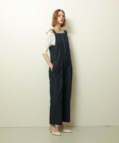 allureville / アルアバイル サロペット・オールインワン | リジッドデニムライクオールインワン