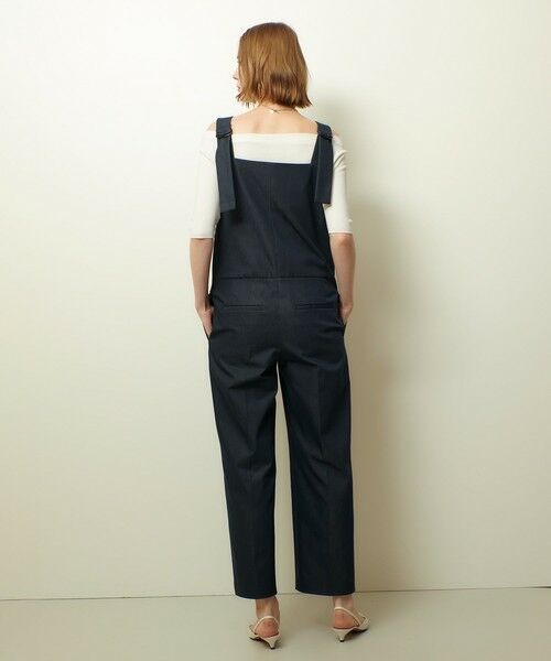 allureville / アルアバイル サロペット・オールインワン | リジッドデニムライクオールインワン | 詳細4