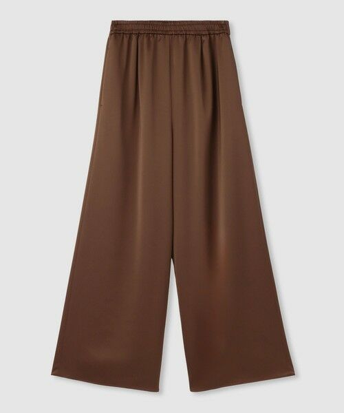 allureville / アルアバイル その他パンツ | サテンイージーパンツ(ブラウン (81))