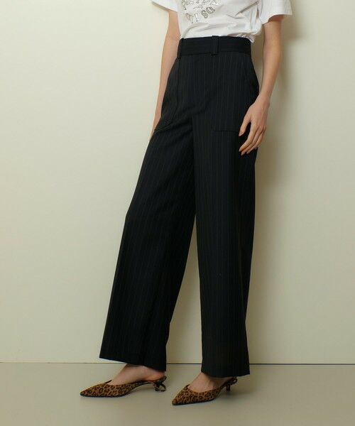 allureville / アルアバイル その他パンツ | トリアセサイロシアーワイドパンツ | 詳細2