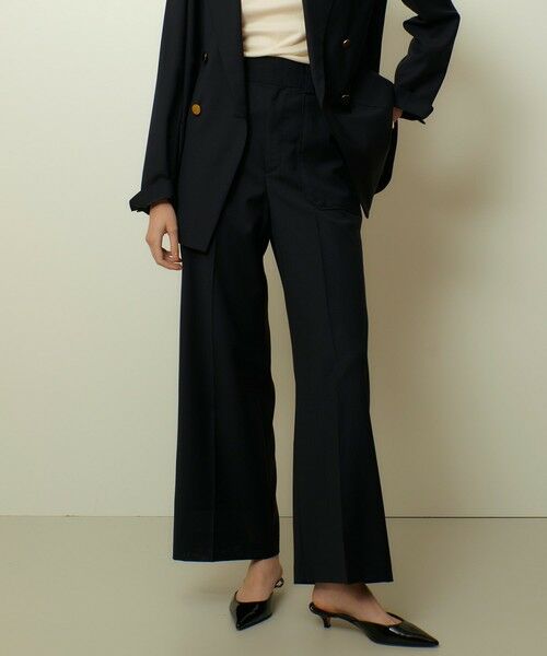 allureville / アルアバイル その他パンツ | トリアセサイロシアーワイドパンツ | 詳細9