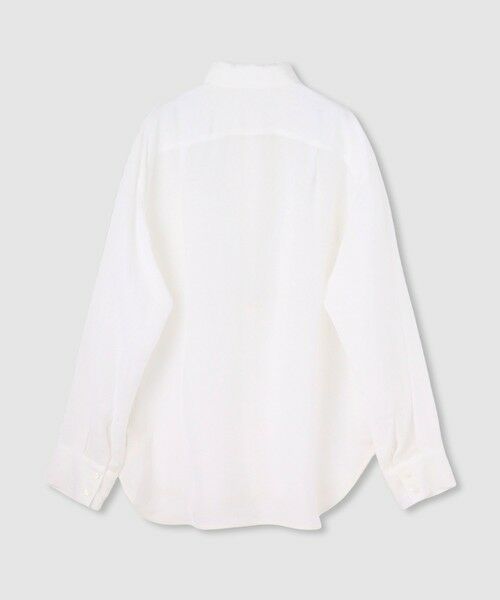allureville / アルアバイル シャツ・ブラウス | シアーリネンサファリシャツ | 詳細1
