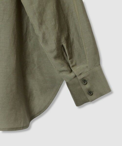 allureville / アルアバイル シャツ・ブラウス | シアーリネンサファリシャツ | 詳細13