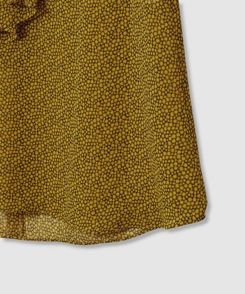 allureville / アルアバイル シャツ・ブラウス | ルミナスプリントアシンメラッフルブラウス | 詳細8