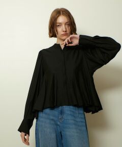 allureville / アルアバイル シャツ・ブラウス | ヘムマチフレアブラウス