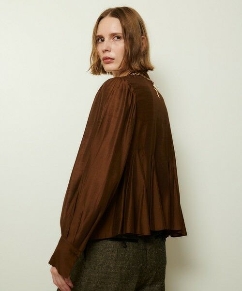 allureville / アルアバイル シャツ・ブラウス | ヘムマチフレアブラウス | 詳細10