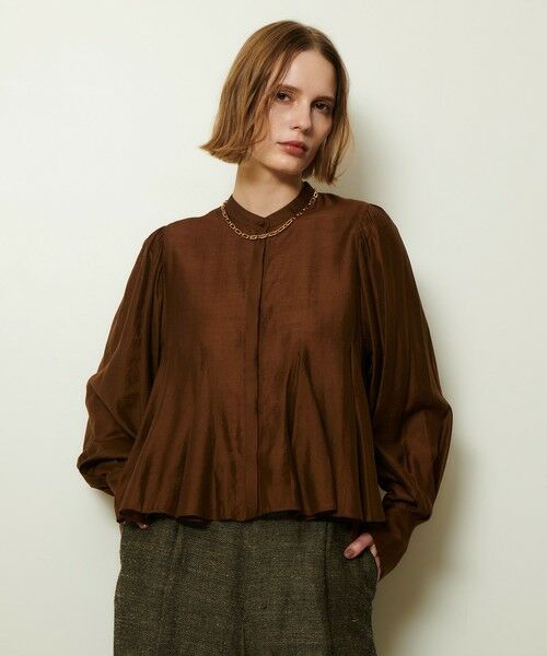 allureville / アルアバイル シャツ・ブラウス | ヘムマチフレアブラウス | 詳細9