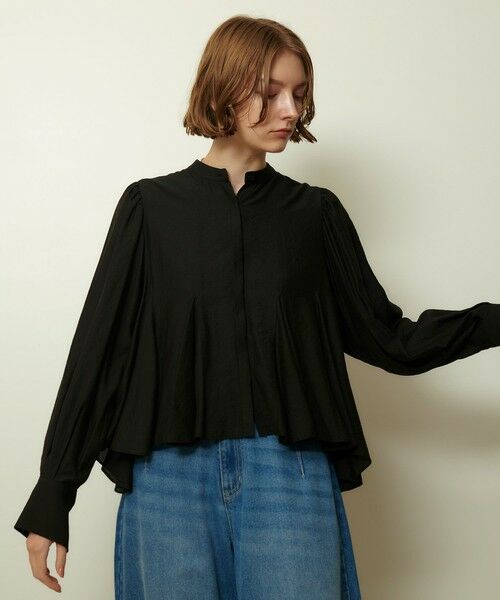 allureville / アルアバイル シャツ・ブラウス | ヘムマチフレアブラウス | 詳細19