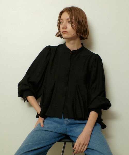 allureville / アルアバイル シャツ・ブラウス | ヘムマチフレアブラウス | 詳細20