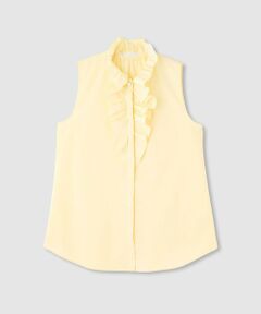 allureville / アルアバイル シャツ・ブラウス | フロントフリルノースリブラウス