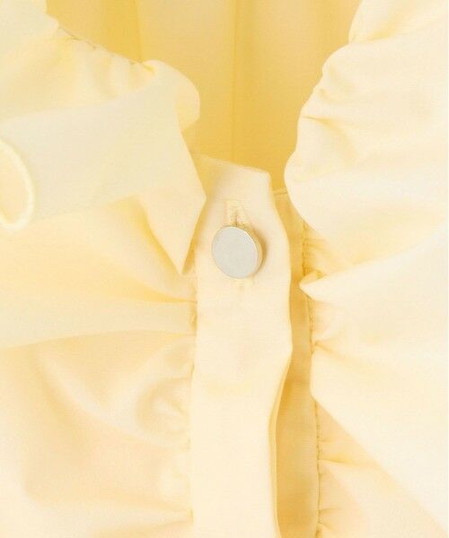 allureville / アルアバイル シャツ・ブラウス | フロントフリルノースリブラウス | 詳細3