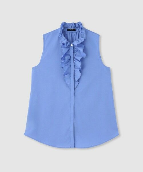 allureville / アルアバイル シャツ・ブラウス | フロントフリルノースリブラウス | 詳細10