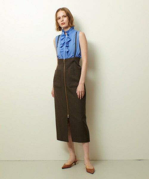 allureville / アルアバイル シャツ・ブラウス | フロントフリルノースリブラウス | 詳細9