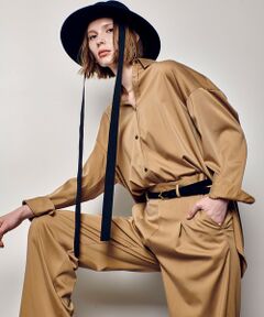 allureville / アルアバイル シャツ・ブラウス | フィブリルカシュクールシャツ