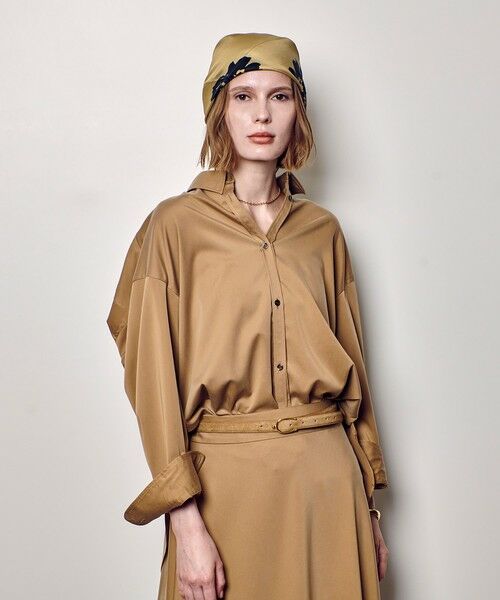 allureville / アルアバイル シャツ・ブラウス | フィブリルカシュクールシャツ | 詳細2