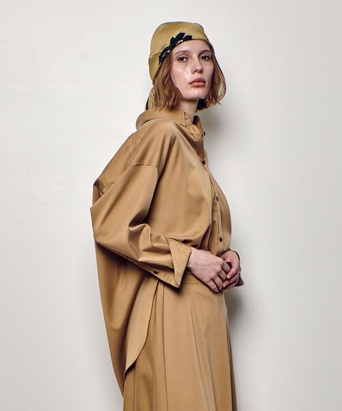 allureville / アルアバイル シャツ・ブラウス | フィブリルカシュクールシャツ | 詳細4