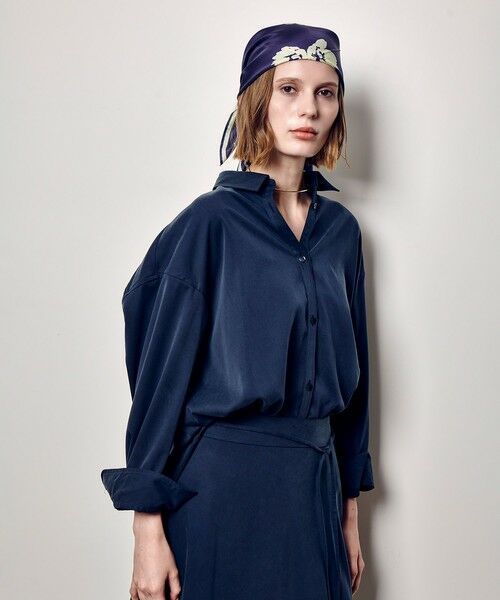 allureville / アルアバイル シャツ・ブラウス | フィブリルカシュクールシャツ | 詳細19