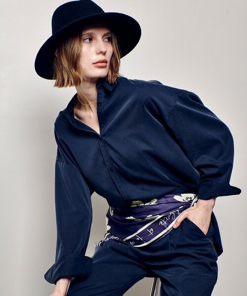 allureville / アルアバイル シャツ・ブラウス | フィブリルカシュクールシャツ | 詳細20