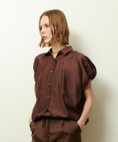 allureville / アルアバイル シャツ・ブラウス | シアードロストブラウス | 詳細9