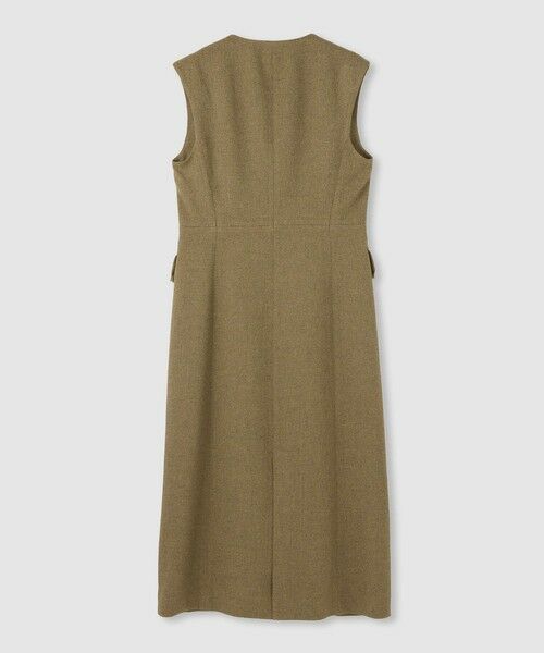 allureville / アルアバイル ロング・マキシ丈ワンピース | ツィードライクロングジレワンピース | 詳細6