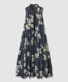 美品allureville アルアバイル ジョーゼットサファリポケットワンピース アルアバイルジョーゼットサファリポケットワンピース