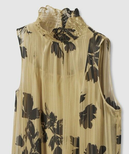 allureville / アルアバイル ロング・マキシ丈ワンピース | シャドウストライプヨウリュウワンピース | 詳細10