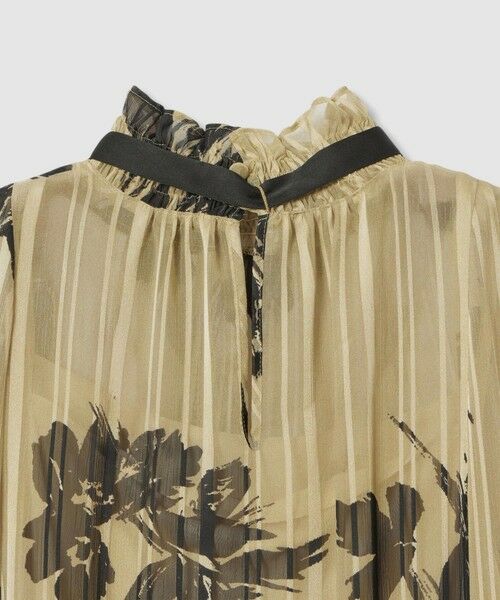 allureville / アルアバイル ロング・マキシ丈ワンピース | シャドウストライプヨウリュウワンピース | 詳細11