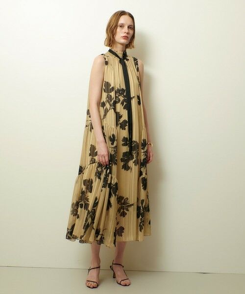 allureville / アルアバイル ロング・マキシ丈ワンピース | シャドウストライプヨウリュウワンピース | 詳細2