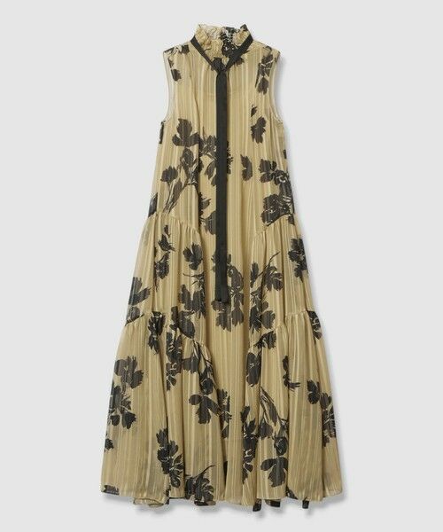 allureville / アルアバイル ロング・マキシ丈ワンピース | シャドウストライプヨウリュウワンピース | 詳細6