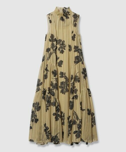 allureville / アルアバイル ロング・マキシ丈ワンピース | シャドウストライプヨウリュウワンピース | 詳細8