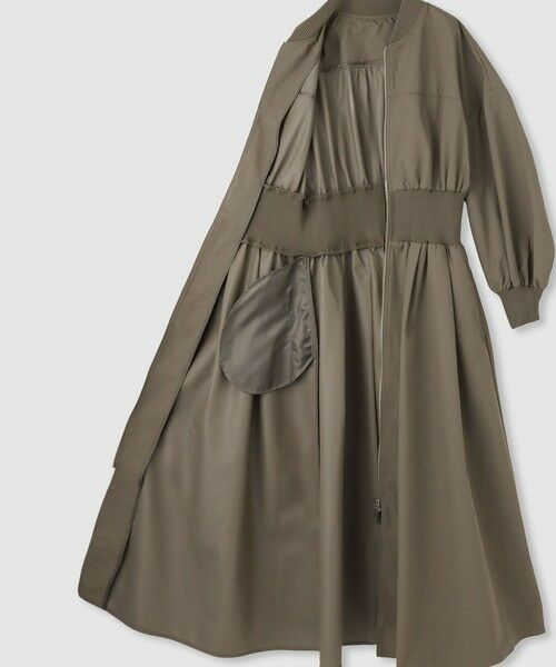 allureville / アルアバイル ロング・マキシ丈ワンピース | ボンバーワンピース　 | 詳細5