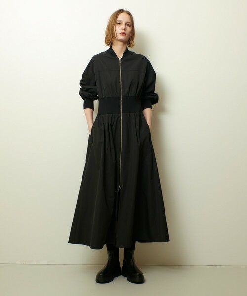 allureville / アルアバイル ロング・マキシ丈ワンピース | ボンバーワンピース　 | 詳細7