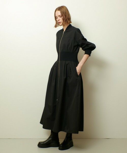 allureville / アルアバイル ロング・マキシ丈ワンピース | ボンバーワンピース　 | 詳細9