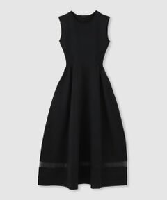 allureville / アルアバイル ドレス | ◇ ウエストマークリブワンピース