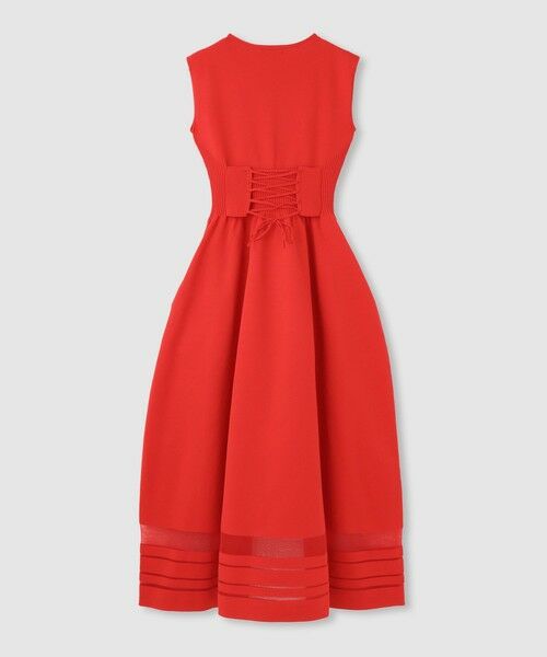 allureville / アルアバイル ドレス | ◇ ウエストマークリブワンピース | 詳細7