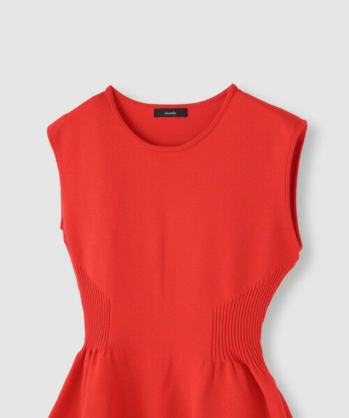 allureville / アルアバイル ドレス | ◇ ウエストマークリブワンピース | 詳細8