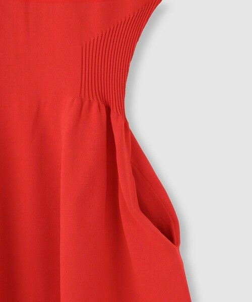 allureville / アルアバイル ドレス | ◇ ウエストマークリブワンピース | 詳細9