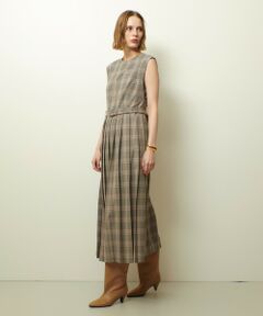 LOULOU WILLOUGHBY】フロッキードットレースワンピース （ロング
